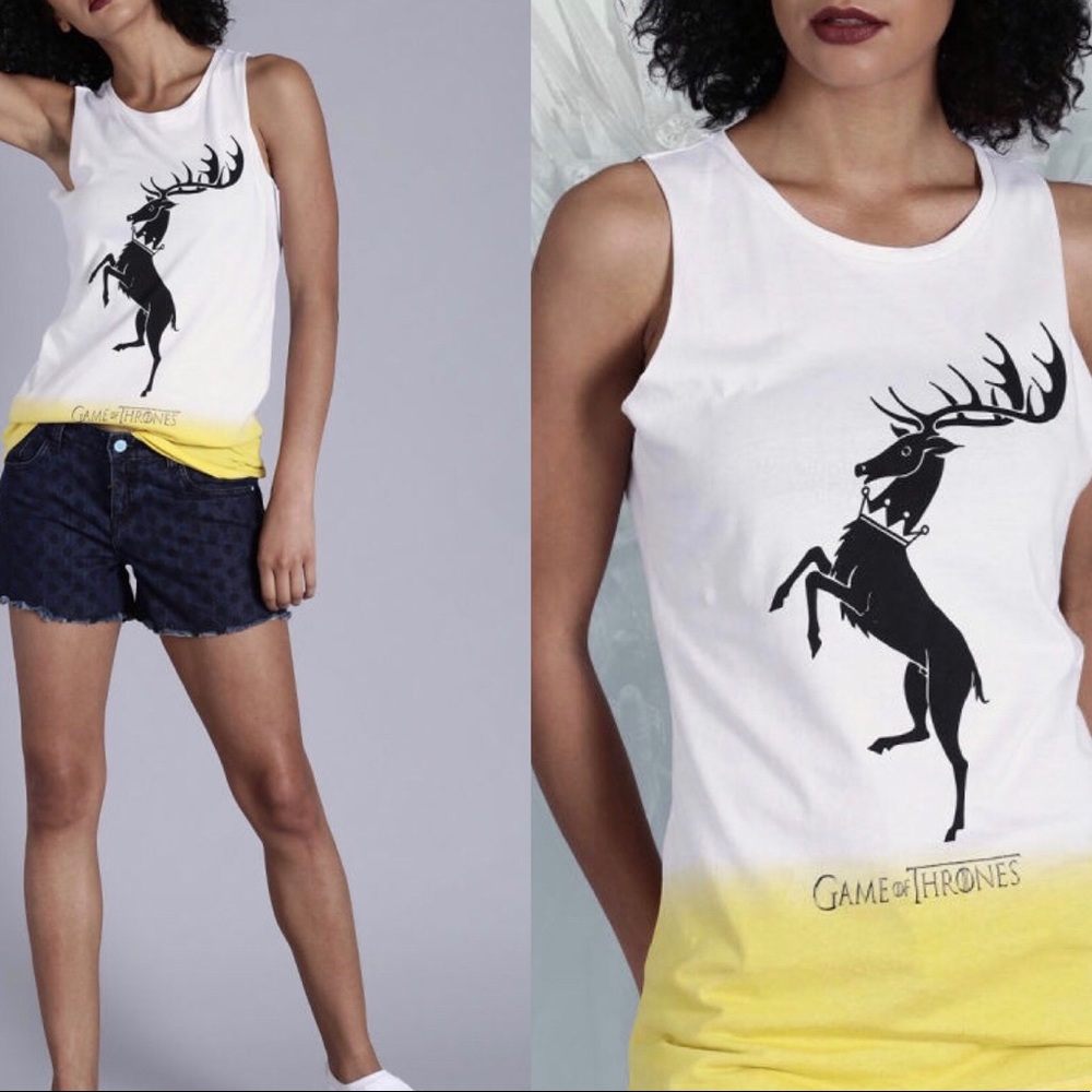 Game Of Thrones Color Block Graphic Tank